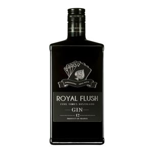 Royal Flush Premium Five Times Distilled Gin (1 x 750 ml)